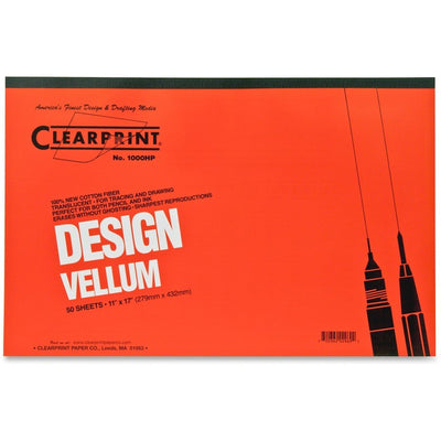 Clearprint Design Vellum Pad - Tabloid (CLE10001416)