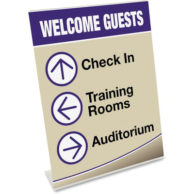 Deflecto Classic Image Slanted Sign Holder (DEF69701)