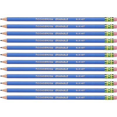 Ticonderoga Pre-Sharpened Erasable Checking Pencils (DIX14209)