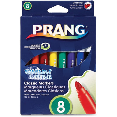 Prang Bullet Tip Washable Master Pack Art Markers (DIX80680)