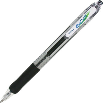 Zebra Pen Eco Jimnie Clip Retractable Ballpoint Pens (ZEB22510)