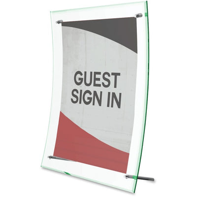 Deflecto Superior Image Curved Edge Sign Holder (DEF799783)