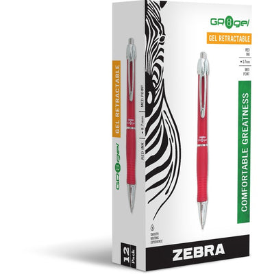 Zebra Pen Wide GR8 Gel Retractable Pens (ZEB42630)