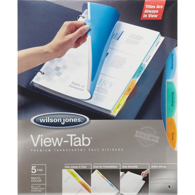 INDEX VIEW TAB DIVIDER*AT*5TAB (WLJ55065)