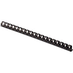 Fellowes Plastic Binding Combs - Black, 5/8" Diameter (FEL52327)