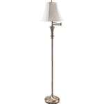 FLOOR LAMP SWING ARM ANTIQ BRS (LEDL9004)