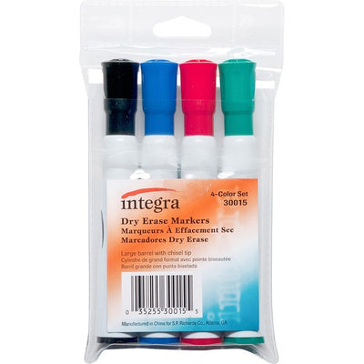 Integra Chisel Point Dry-erase Markers (ITA30015)