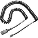 COIL CORD TO QD MODULAR PLUG (PLN27190-01)