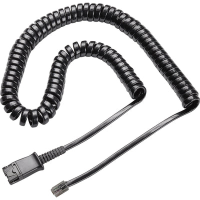 COIL CORD TO QD MODULAR PLUG (PLN27190-01)