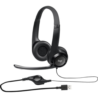Logitech Padded H390 USB Headset (LOG981-000014)