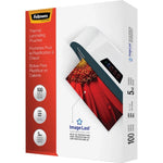 Fellowes Thermal Laminating Pouches - ImageLast&trade;, Jam Free, Letter, 5 mil, 100 pack (FEL52040)