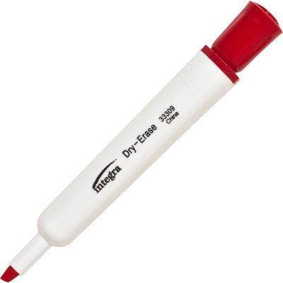 Integra Chisel Point Dry-erase Markers (ITA33309)