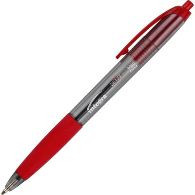 PEN BALL RETRACT MED RED (ITA36177)