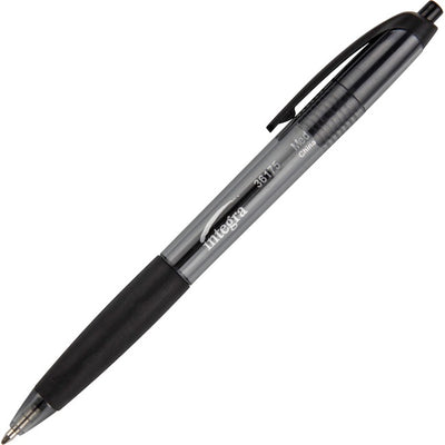 PEN BALL RETRACT MED BLK (ITA36175)