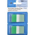FLAG REMOVABLE 1" GREEN*100/PK (SPR19262)
