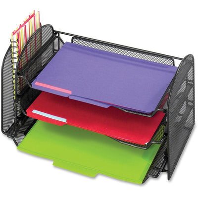 DESK ORGANIZER 1 UP/3 HORIZ (SAF3265BL)