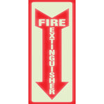 Headline Glow Fire Extinguisher Sign (USS4793)