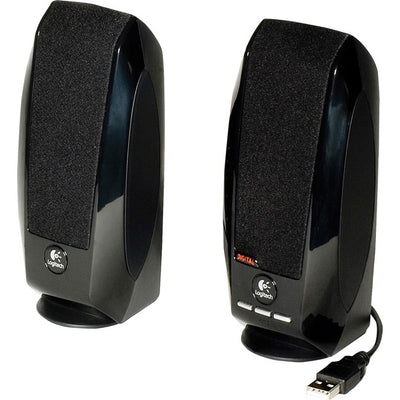 Logitech S-150 2.0 Speaker System - 1.2 W RMS - Black (LOG980-000028)