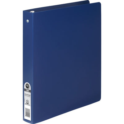 BINDER R-RING POLY  1"  *BLUE (ACC39713)