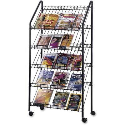MOBILE LITERATURE RACK (SAF4129CH)