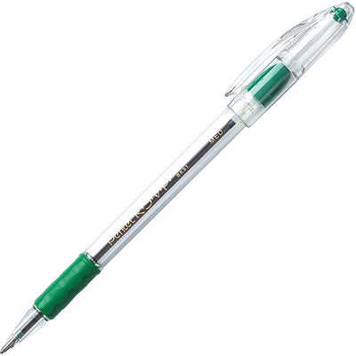 R.S.V.P. Ballpoint Pen, (1.0mm), Green Ink (PENBK91D)