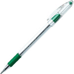 R.S.V.P. Ballpoint Pen, (0.7mm), Green Ink (PENBK90D)