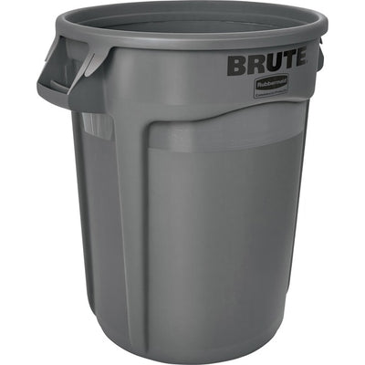 Rubbermaid Commercial Brute 32-Gallon Vented Container (RUB263200GRAY)