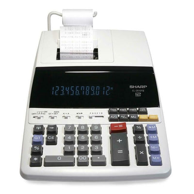 Sharp Calculators EL2615PIII Heavy-Duty Printing Calculator (SHREL2615PIII)