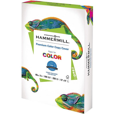 Hammermill Color Copy Cover for Color Copiers, Inkjet & Laser Printers - White (HAM122556)
