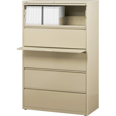 Lorell Fortress Series Lateral File w/Roll-out Posting Shelf (LLR60441)