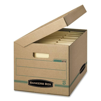 Bankers Box Flip-Top Attached Lid File Box (FEL00872)
