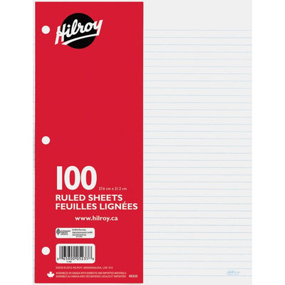 Hilroy 7mm Ruled With Margin Filler Paper (HLR05235)