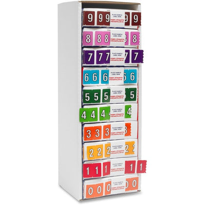 Pendaflex Numeric End Tab Filing Labels - #0-9 (PFX06640)