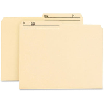 FILE FLDR, MN LTR 1/2CUT*1C/BX (SMD10145)