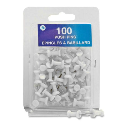 PUSH-PIN WHITE CARD (ACM11166)