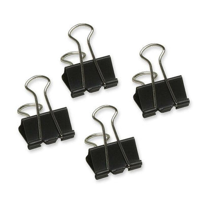 Acme Sure-Grip Triangular Fold Back Binder Clip 1" wide (1/2" capacity) (ACM11215)