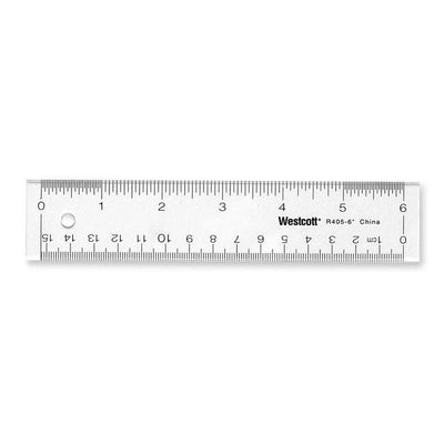 Acme United Office Desk Acrylic Ruler (ACM11244)