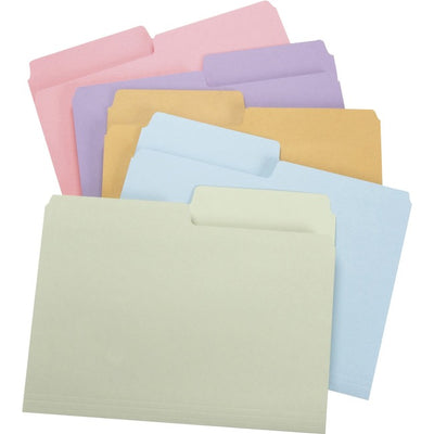 Smead SuperTab 1/2 Tab Cut Letter Recycled Top Tab File Folder (SMD11906)