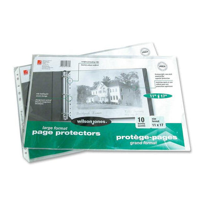 Wilson Jones Heavyweight Multi Punched Page Protector (WLJ12703)
