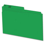 Hilroy 1/2 Tab Cut Letter Recycled Top Tab File Folder (HLR55163)