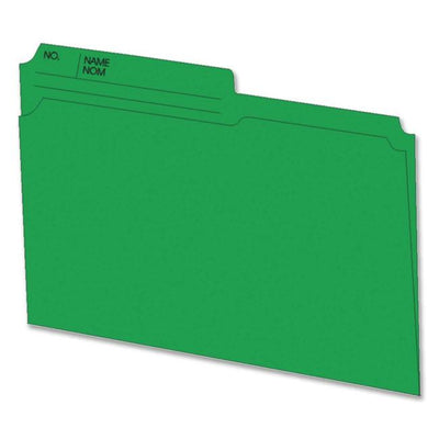 Hilroy 1/2 Tab Cut Letter Recycled Top Tab File Folder (HLR55163)