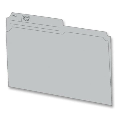 Hilroy 1/2 Tab Cut Letter Recycled Top Tab File Folder (HLR55170)