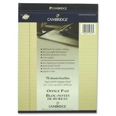 Mead Cambridge Office Notepad (HLR59856)