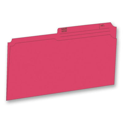 Hilroy 1/2 Tab Cut Legal Recycled Top Tab File Folder (HLR65161)