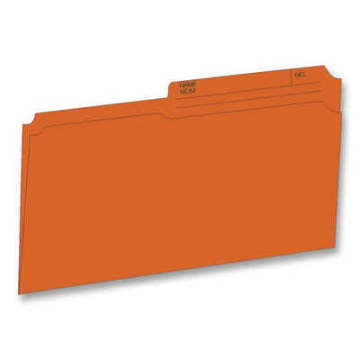 Hilroy 1/2 Tab Cut Legal Recycled Top Tab File Folder (HLR65165)