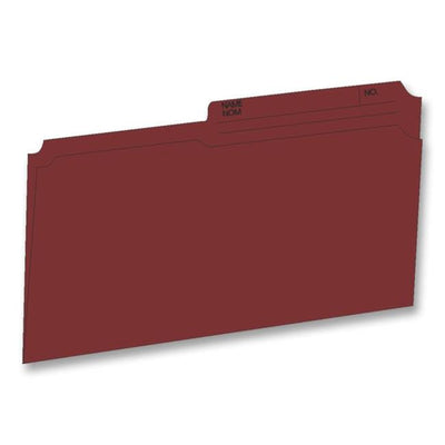 Hilroy 1/2 Tab Cut Legal Recycled Top Tab File Folder (HLR65171)