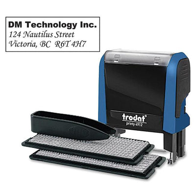 Trodat Do It Yourself Typomatic Stamp Kit (TRO67265)