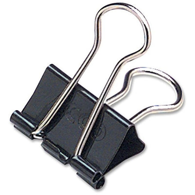 ACCO Small Foldback Binder Clips 1" wide (3/8" capacity) (ACC72022)