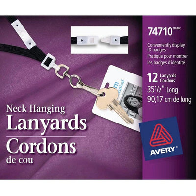 Avery&reg; Neck Hanging Lanyards, 35½" (AVE74710)
