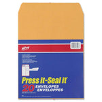 Hilroy Press-It Seal-It Kraft Adhesive Envelopes (HLR76046)